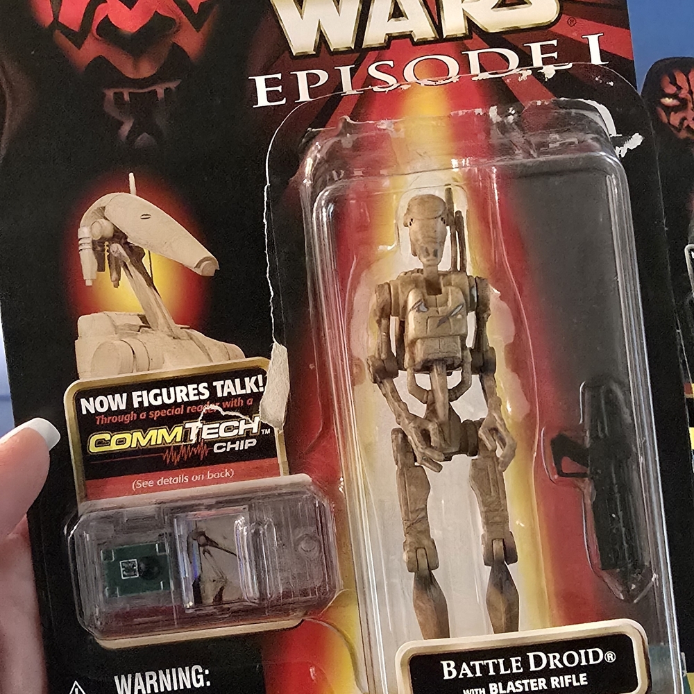 Star Wars Episode I Brown Battle Droid Figure